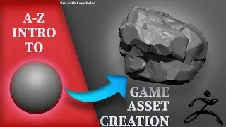 How to Make Assets for Unreal Engine 5 Using  Blender and ZBrush | Full Tutorial