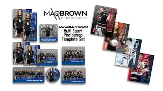 DOUBLE VISION - Multi-Sport Photoshop Template Tutorial