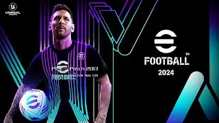 PES 2013 A EFOOTBALL 2024 PC BAJOS RECURSOS TODO COMPLETO CON LIGAS SUDAMERICANAS Y MAS JD PATCH😍