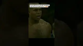 Tommy Morrison vs. Donovon Ruddock - Round 6 Highlights  #shorts#muhammadali#wbc