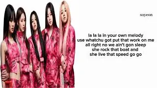G-IDLE - Eyes Roll (Lyrics)