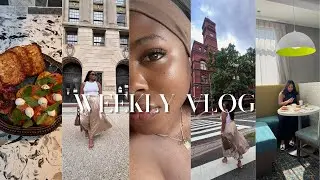Sunday Refresh | I did my own lash extension | DC Vlog | Italy Story time | Therealnaomib