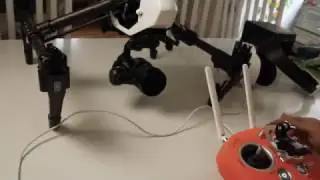 Dji inspire 1 pro with x5 camera using with LITCHI app