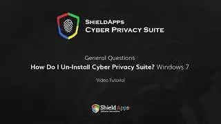 Cyber Privacy Suite: How Do I UnInstall Cyber Privacy Suite   win 7