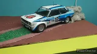 todas mis maquetas de rally hechas a mano