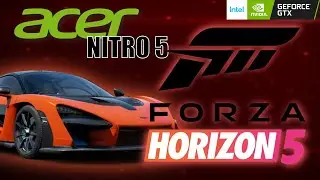 Forza Horizon 5 Teste Acer Nitro 5 GTX-1650 i5 9300H 16GB RAM