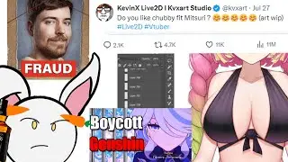 Kxvart Rigger Situation Gets Worse | Wtf is the Genshin Impact Boycott | We hate Mr. Beast now?