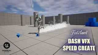 Unreal Engine Dash Vfx Speed Create | Niagara Visual Effects