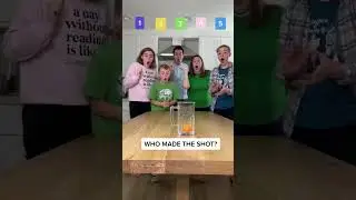 Who made the ping pong ball shot?