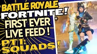 Fortnite Battle Royale Live Recording Pt 1 - First Ever Fortnite Stream!