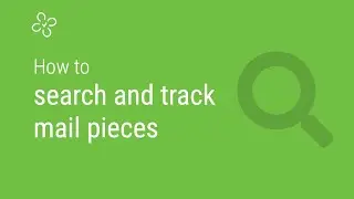 How to search and track mail pieces