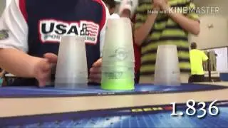 Sport stacking:a tribute to andrew dale!!