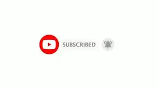Subscribe and bell icon intro and sound      animation subscribe button