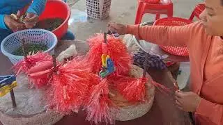 how to tie raw ball fish