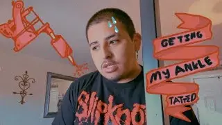 getting my ankle tatted ( :̲̅:̲̅:[̲̅:★:]̲̅:̲̅:̲̅:̲̅)