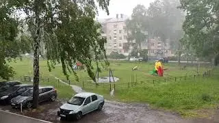 Гроза в июле ....