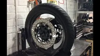 How To Replace Front Wheel Bearings - Yamaha Fazer