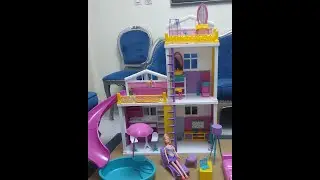 Barbie Havuzlu Oyun Evi, Linda Dede Kutu Açılımı Ve Kurulumu