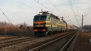 спасибо по-тифонил! ЧС7-283 ТЧ-1 с пассажирским поездом | Возы