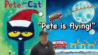 Christmas Books From Our Library 😸(Pete The Cat Saves Christmas)