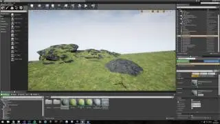 Distance Field material blend - Unreal Engine