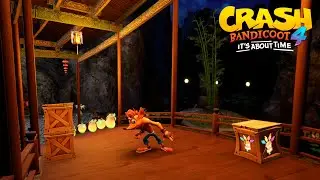 Crash Bandicoot 4 - Dragon Road Act 1 Night