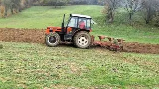 Zetor 6245 - Oranje kukuruzišta | Vogel & Noot HF L800