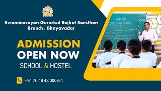 Admission Open @ Best School || Gurukul Bhayavadar ||