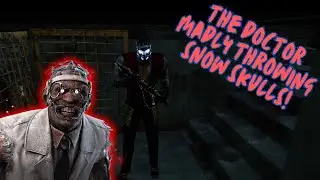 The Doctor Madly Throwing Snow Skulls! - Dead By Daylight The 2nd Doctor Killer Game
