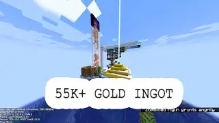 MAX Gold FARM IN Minecraft 1.18 (55k Gold Ingot Per Hour)