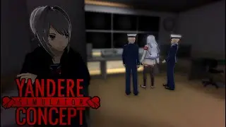 Sneaking into Akademi to find Megami (Stealth Mission) | Yandere Simulator Concept