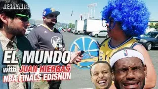 Will Lebron CRY TONIGHT? We got the answers on EL MUNDO #JuanHierbas #NBAFinals