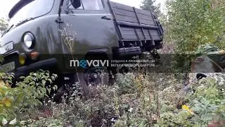 УАЗ-3303-01, горка, дрова