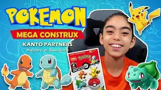 Mega Construx Pokemon Kanto Partners!
