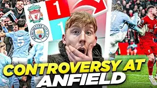 CHAOS And CONTROVERSY At Anfield as Liverpool vs City Ends All Square!!!