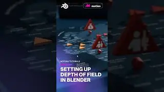 Setting Up Depth of Field Camera Blur in Blender! 
