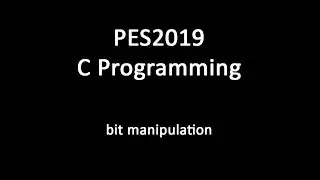 C Programming - Bit Manipulation