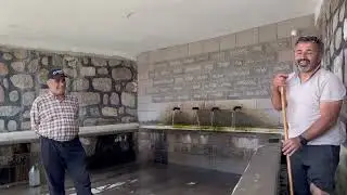Köyde Çeşme Oluklarını Temizleme