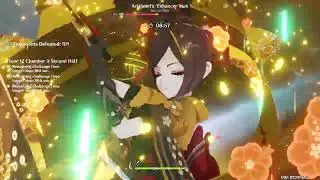 C6 Chiori Easy speed run Abyss floor 12