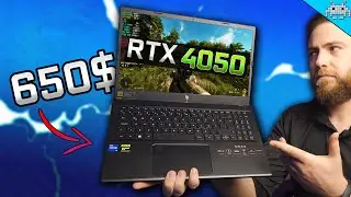 اشتريت أرخص لابتوب ألعاب RTX 4050 | هل يستحق ؟؟؟