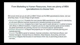 Why MBA- Opportunities, Comparison, Difference