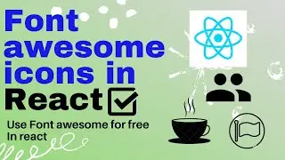How to Use Font awesome in react - Add icons - DotCode
