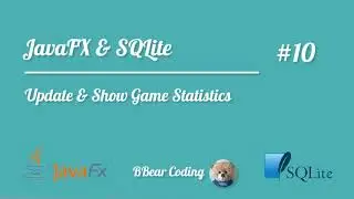[10] JavaFXandSQLite -  Update and Show Statistics