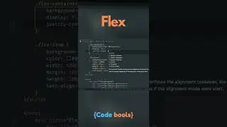 Magic of flex in the css 
