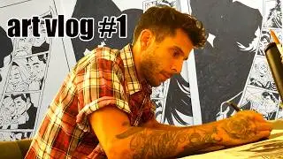 When is it time to start over? | ART VLOG and PROCESS