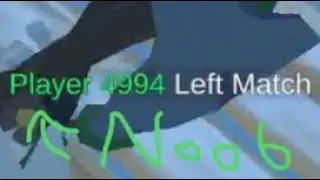 Clipped him so hard he left 😭
