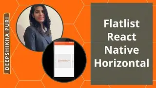 Flatlist React Native Horizontal