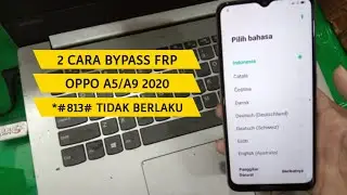 BYPASS FRP OPPO A5 2020 ANDROID 10