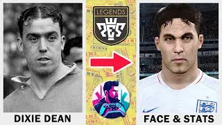 How to create DIXIE DEAN in PES (Face & Stats) 
