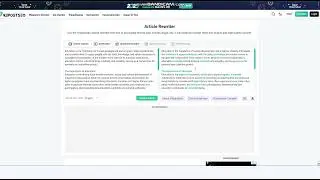 Review of Article Rewriter - PrePostSeo.com